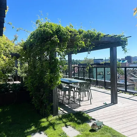 Modern With Big Rooftop Terrace Apartment